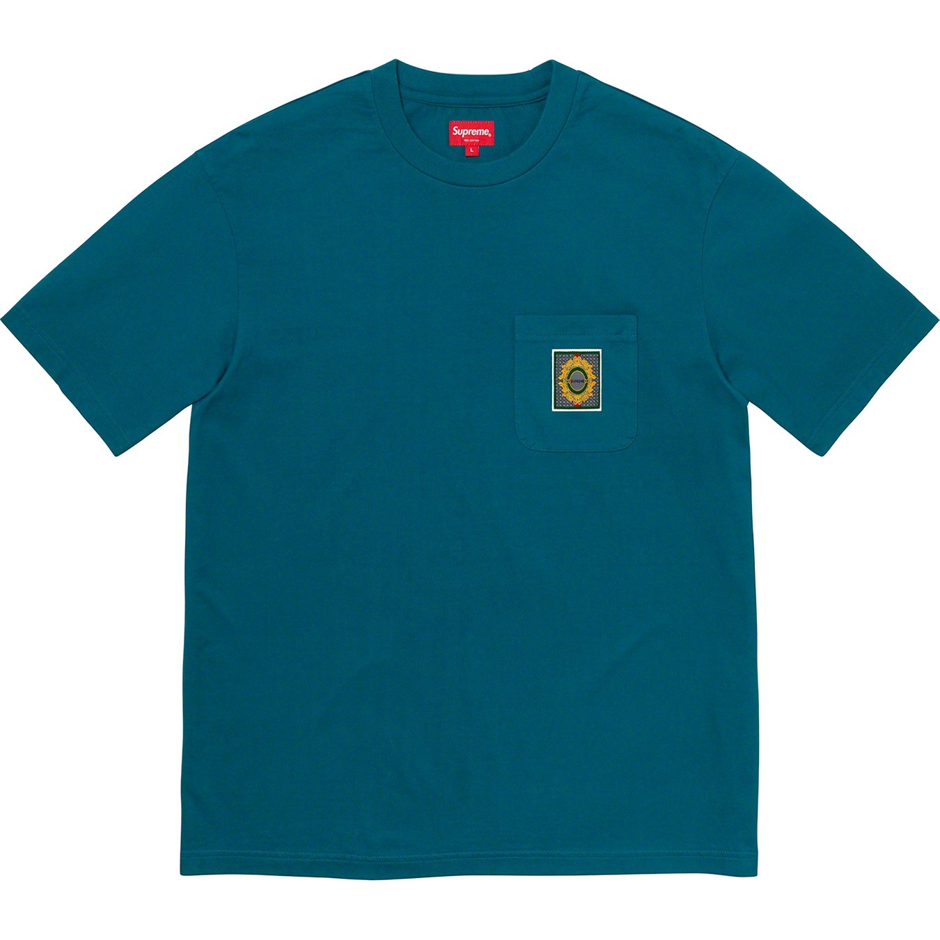 Crest Label Pocket Tee view 7